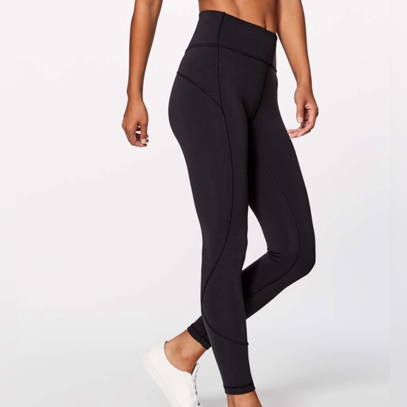 lululemon athletica Pants - Lululemon In Movement Tights Dark Olive 6